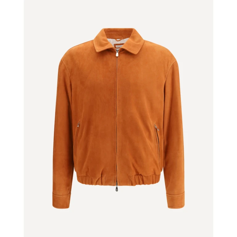 BRUNELLO CUCINELLI Elasticated hem Jacket Male S