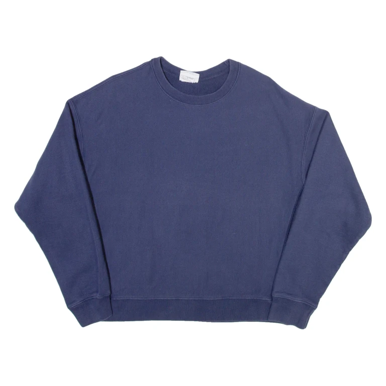 CHAMPION REVERSE WEAVE Womens Sweatshirt Blue XL