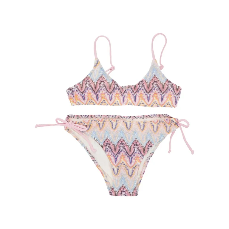 Raschel fabric 'Paloma' bikini Kids 6Y