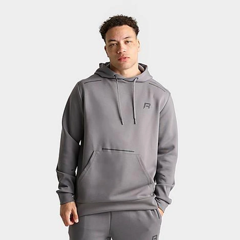 Men's Reprimo Motion Hoodie in Titanium Size: Small