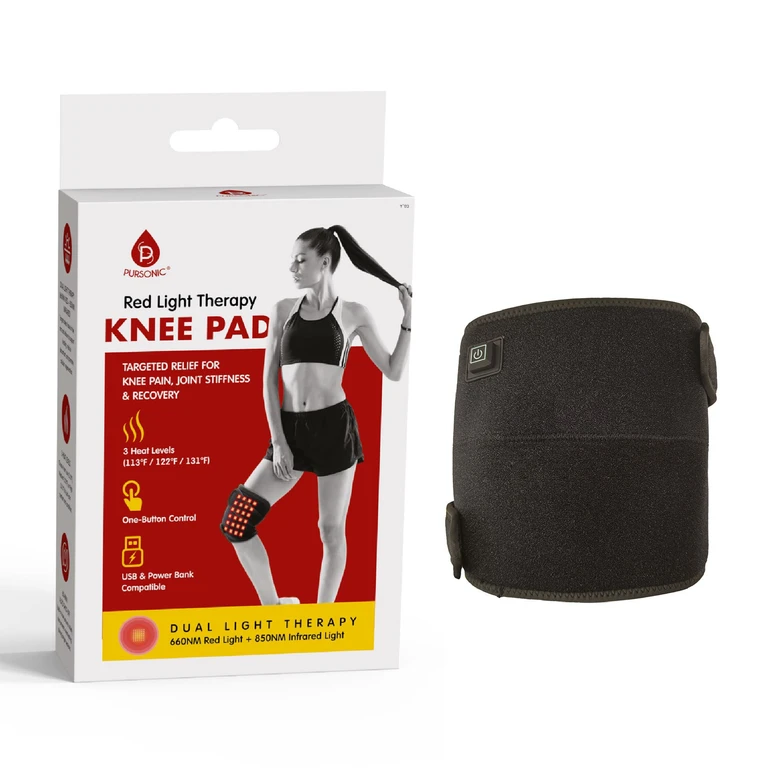 Red Light Therapy Knee Pad - Targeted Relief for Knee Pain, Stiffness & Recovery