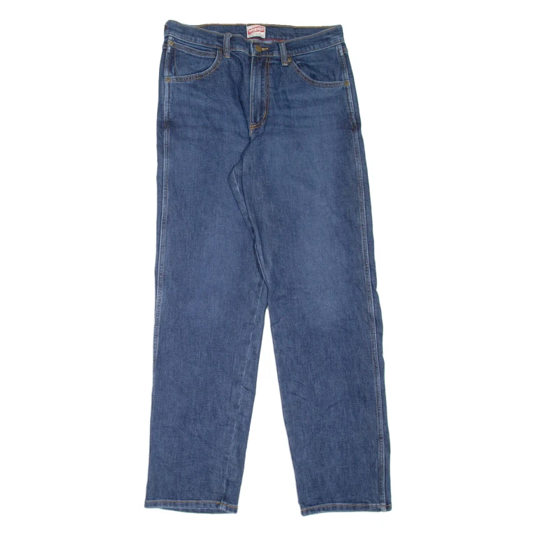 WRANGLER Mens Jeans Blue Regular Tapered W30 L32