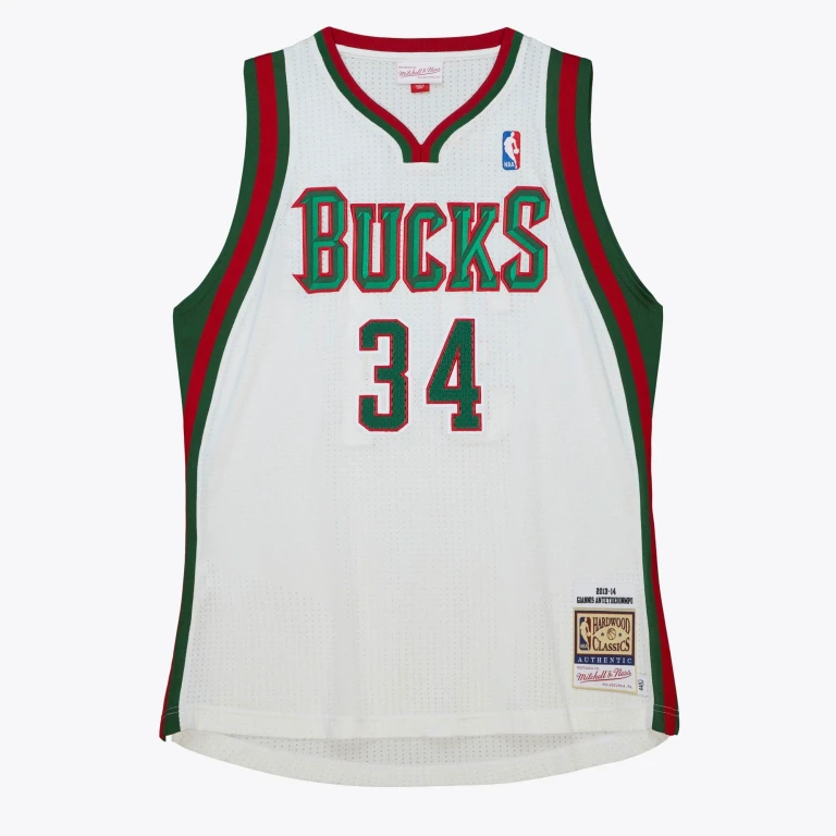 Men's NBA Home Jersey Bucks 2013 Giannis Antetokounmpo Jerseys