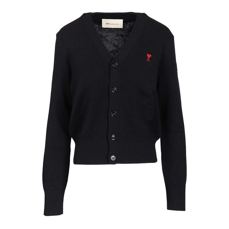Ami Paris Cardigan - Bleu (FKC374001414)