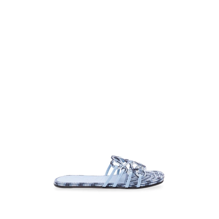 Loewe Paula`S Ibiza `Petal Anagram` Embroidery Slides