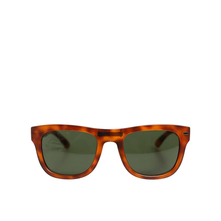 Dolce & Gabbana Dg6089 Havana Full Rim Round Lenses Foldable Sunglasses Brown - Women