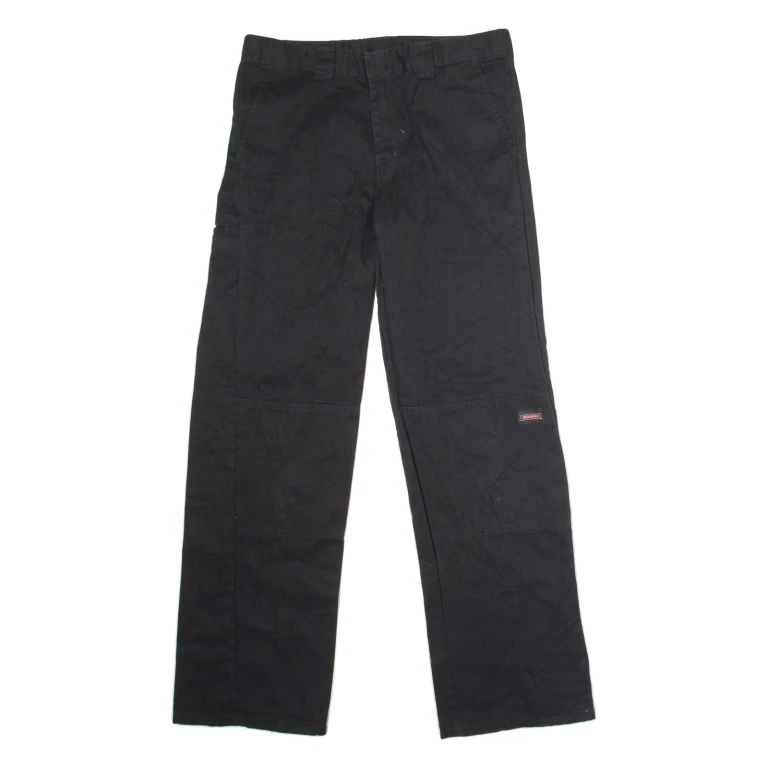 DICKIES Workwear Womens Trousers Black Regular Straight W29 L30