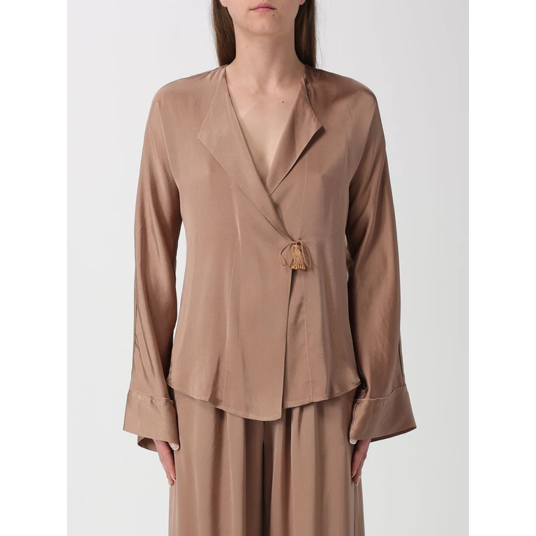 Shirt Woman color Walnut (14579MYSHIRT3002)