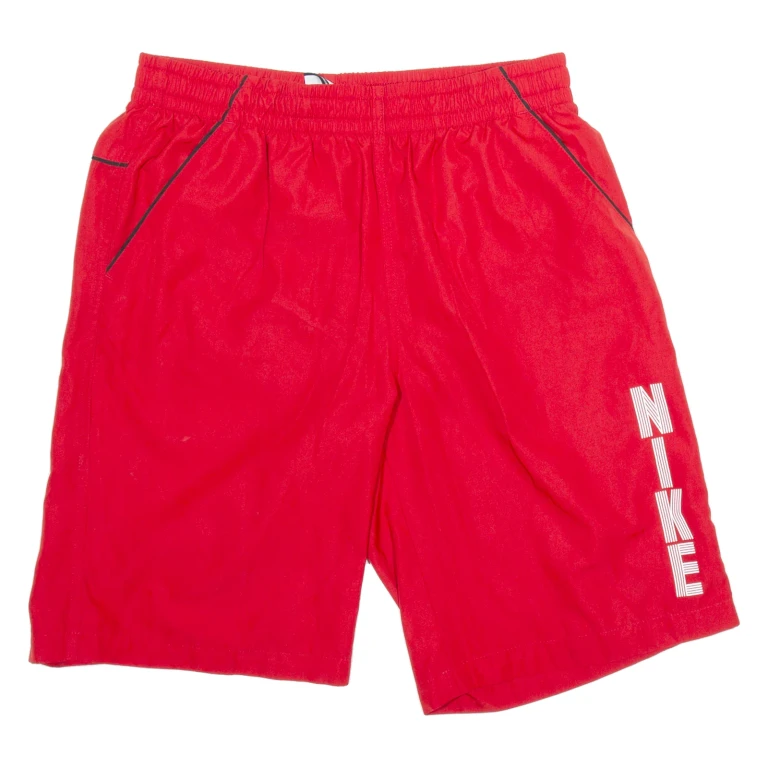 NIKE Mens Swimming Shorts Red M W30