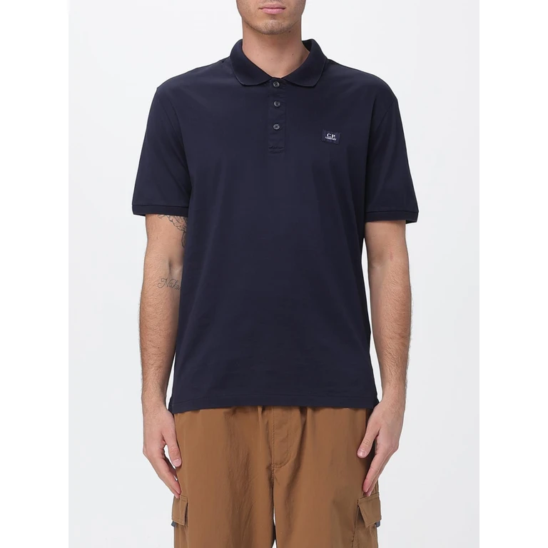 C. P. COMPANY Polo Shirt Men color Blue (20CMPL115A006374G888)