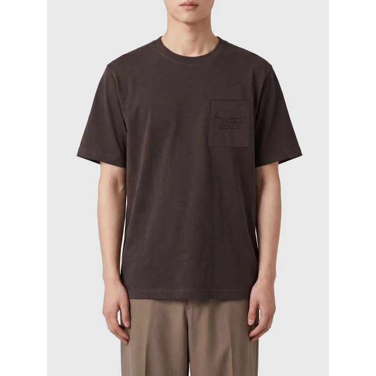 T-Shirt Men color Brown (QM00104KJ70250453)