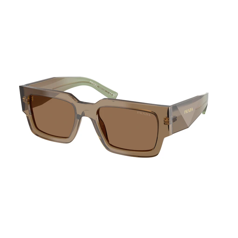 Brown Rectangular Mens Sunglasses PR B17S 29E90F 54