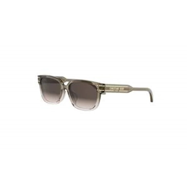 Dior DIORSIGNATURE S7F Brown Gradient Square Ladies Sunglasses CD40140F 95F 58