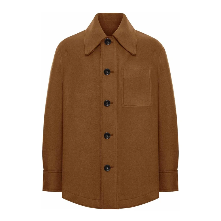 Ami Paris Veste Casual - Marron (UJK824WV0078216)