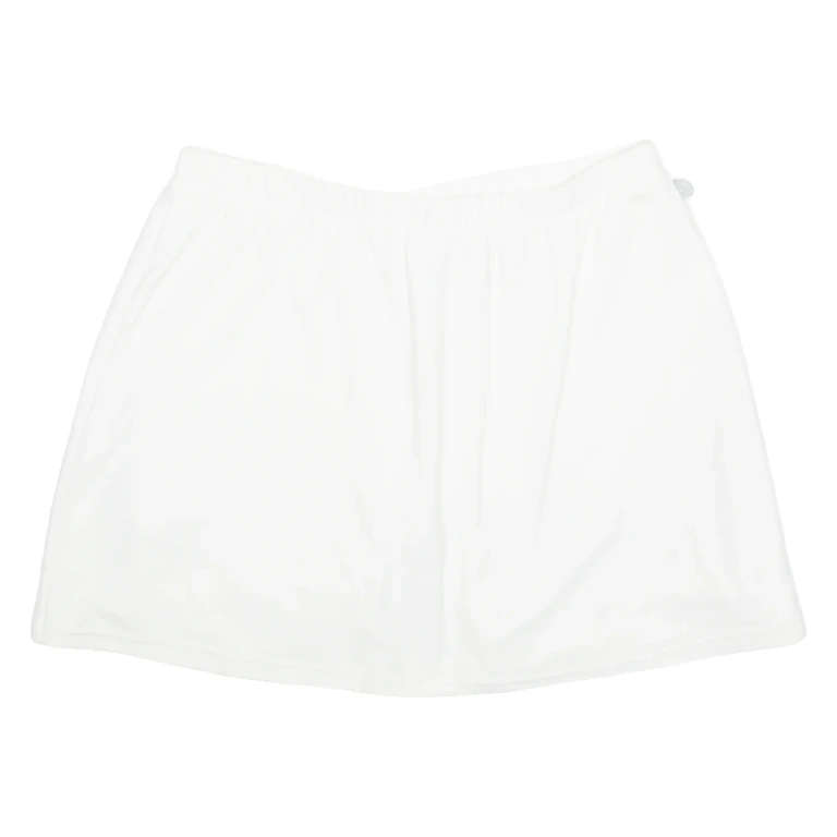 NIKE Stretch Courts Club Womens Skort Skirt White Short XL