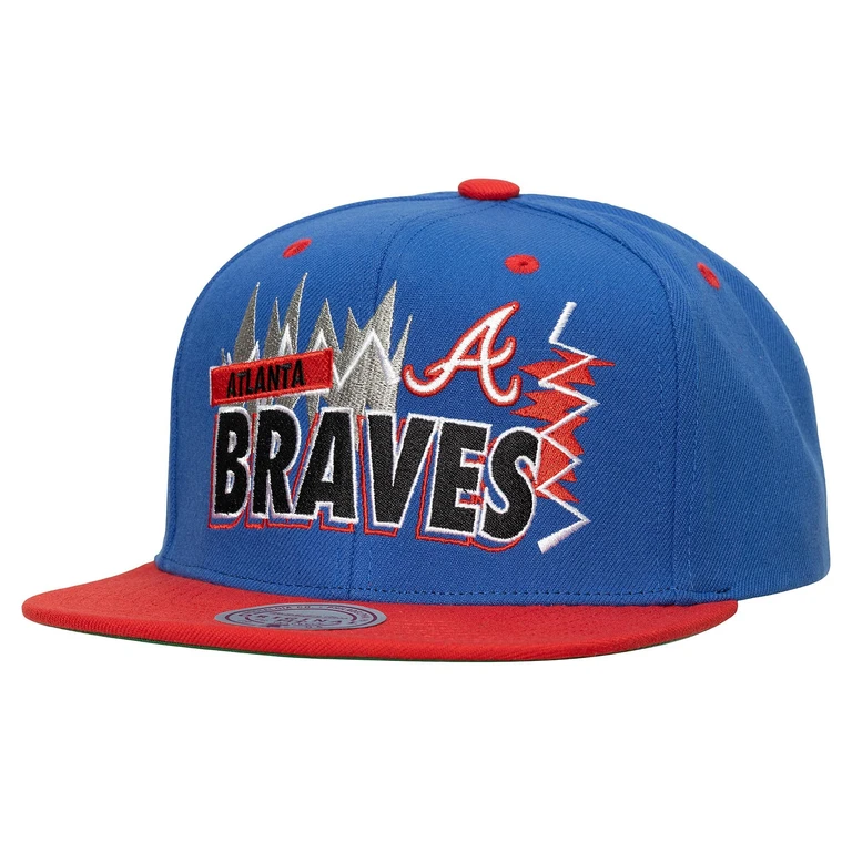 Men's MLB Buzz Snapback Coop Braves Snapback Caps