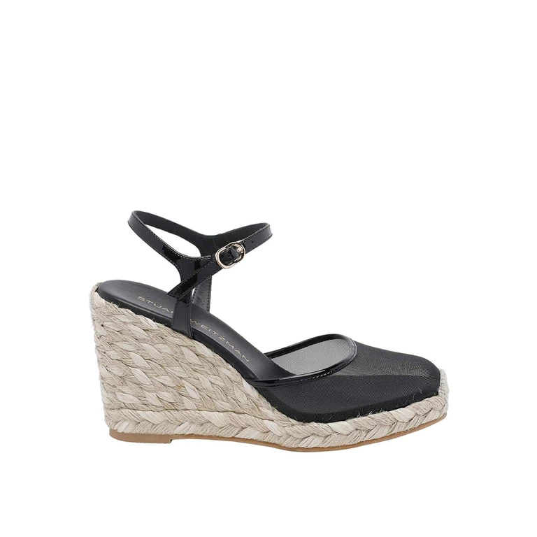 Stuart Weitzman Espadrilles - Noir (SN776BAREITALLESPADRILLEMHGBLK)