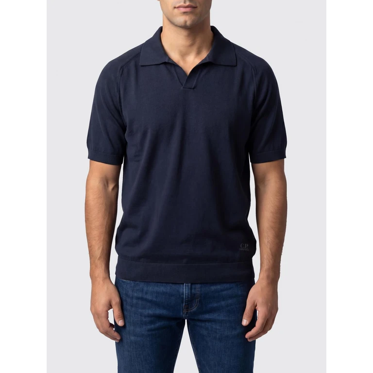 C. P. COMPANY Polo Shirt Men color Navy (20CMKN104A00623O888)