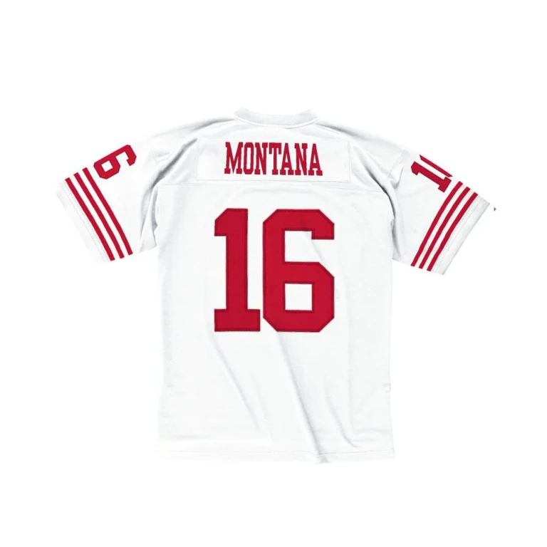 Men's NFL Legacy Jersey 49Ers 1990 Joe Montana