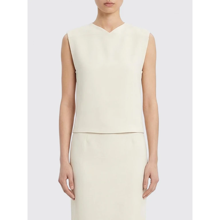 LOULOU DE SAISON Top Woman color White (DAIKAIVORY)