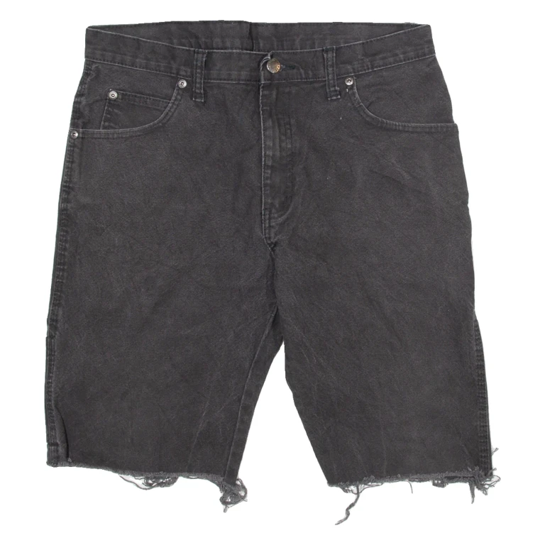 DICKIES Womens Pedal Pushers Shorts Grey M W32