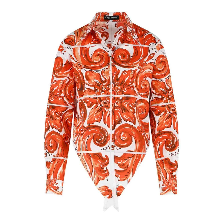 Dolce & Gabbana Chemise - Orange (F5S65TGDDRDS9000)