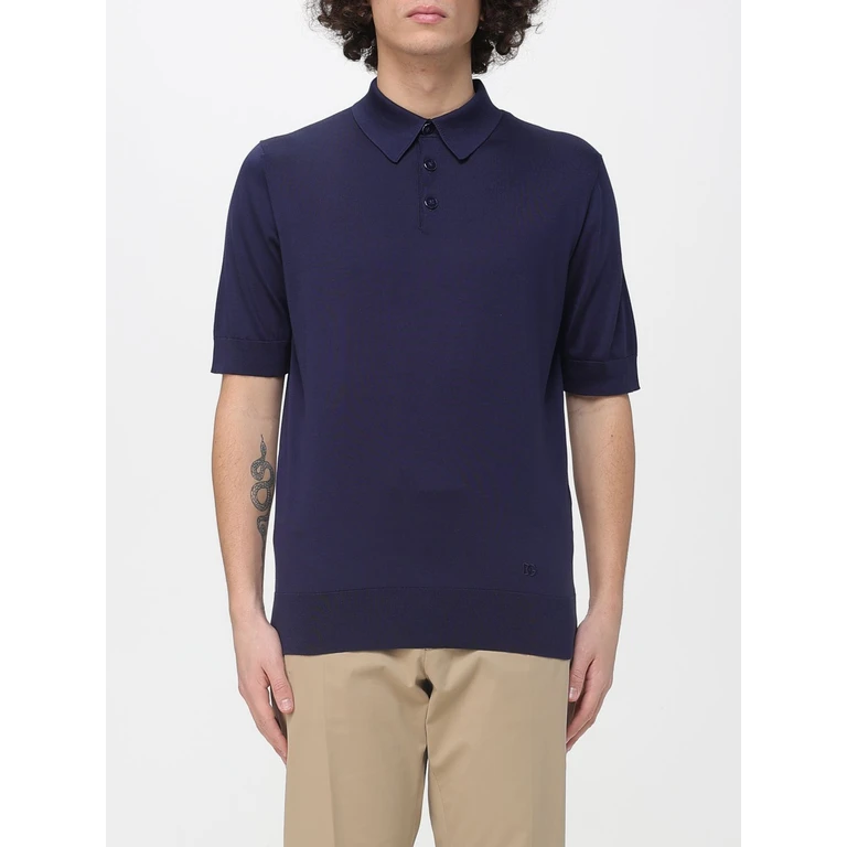 Polo Shirt Men color Blue (GXZ02ZJBSO5B6712)