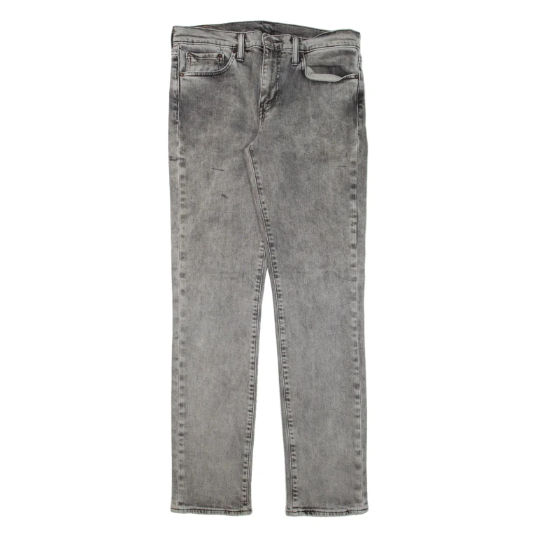 LEVI'S 511 Jeans Mens Grey Slim Straight W32 L31