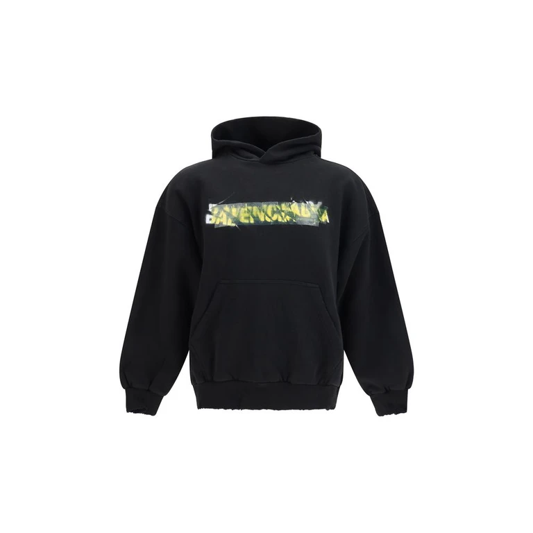 Balenciaga Black Cotton Sweatshirt Clothing - Men