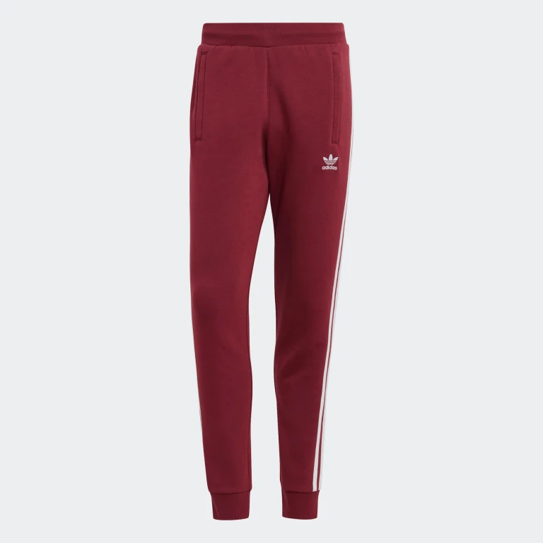 Men's Adicolor 3-Stripes Maroon Sweatpant Joggers