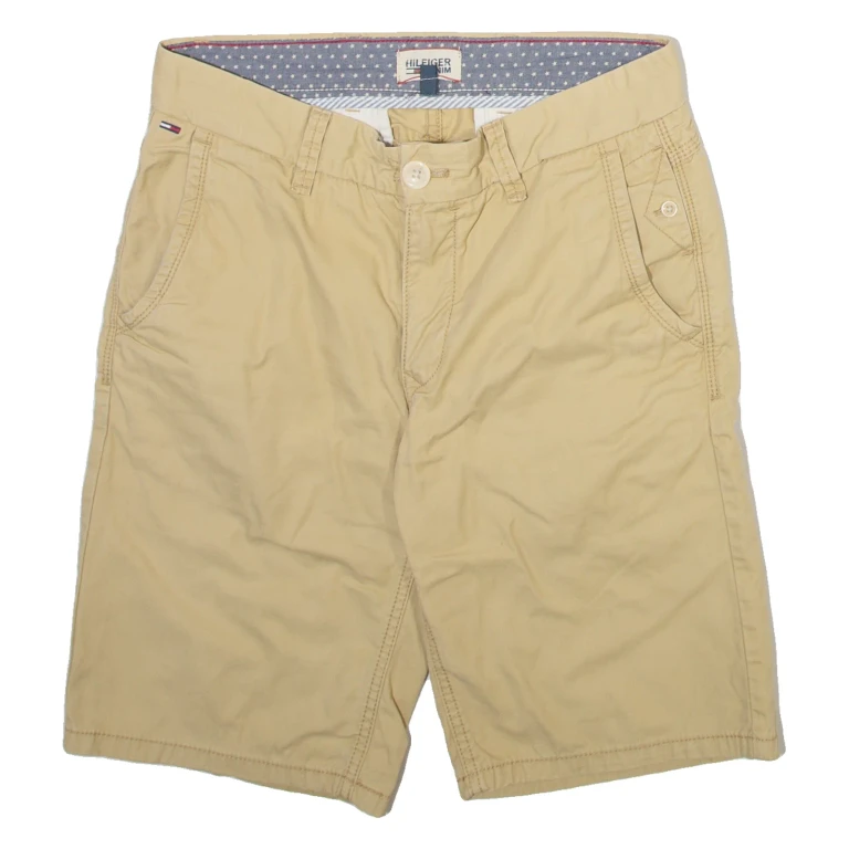 TOMMY HILFIGER Mens Casual Shorts Beige S W28