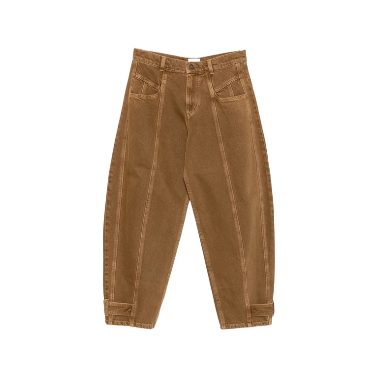 Leja Seam-detail Tapered Jeans