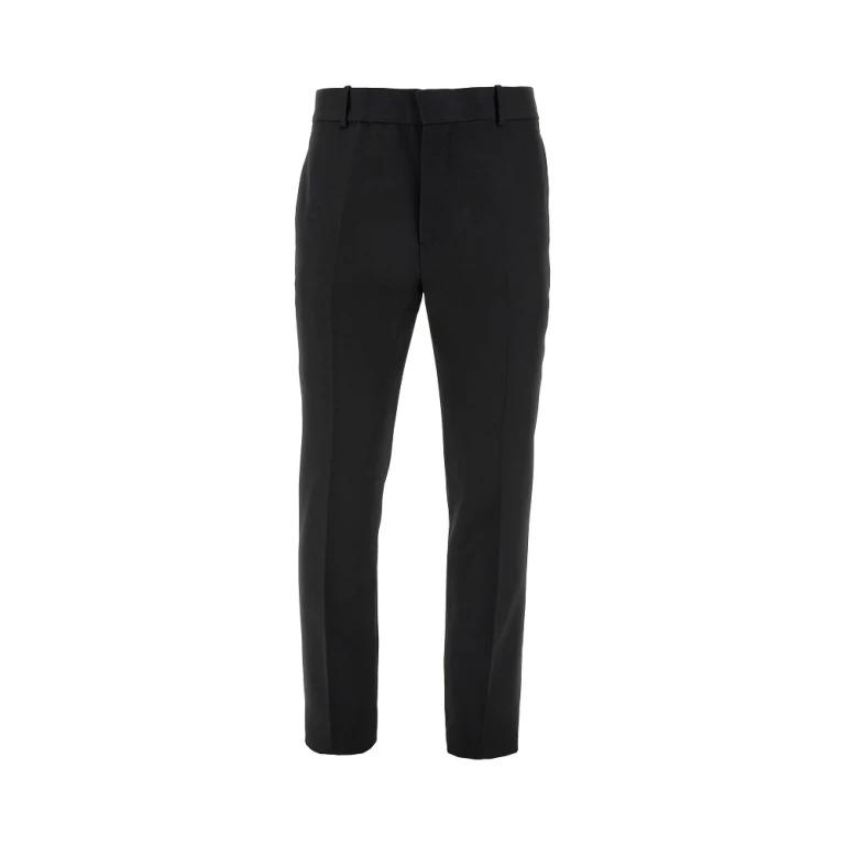 ALEXANDER MCQUEEN Tailored cigarette trousers Man 50