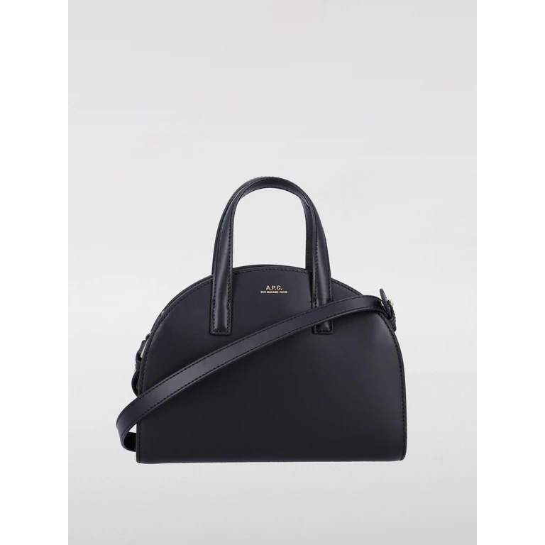 Borsa a spalla A.P.C. a mezzaluna con tracolla regolabile