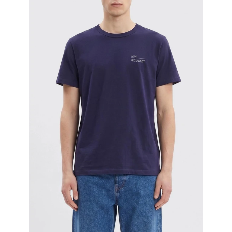A. P.C. T-Shirt Men color Blue (COHMWH26577IAH)