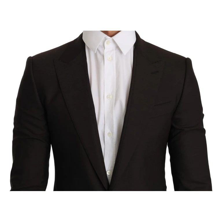Brown Wool Sicilia Jacket Coat Blazer Lana Virgen Clothing - Men