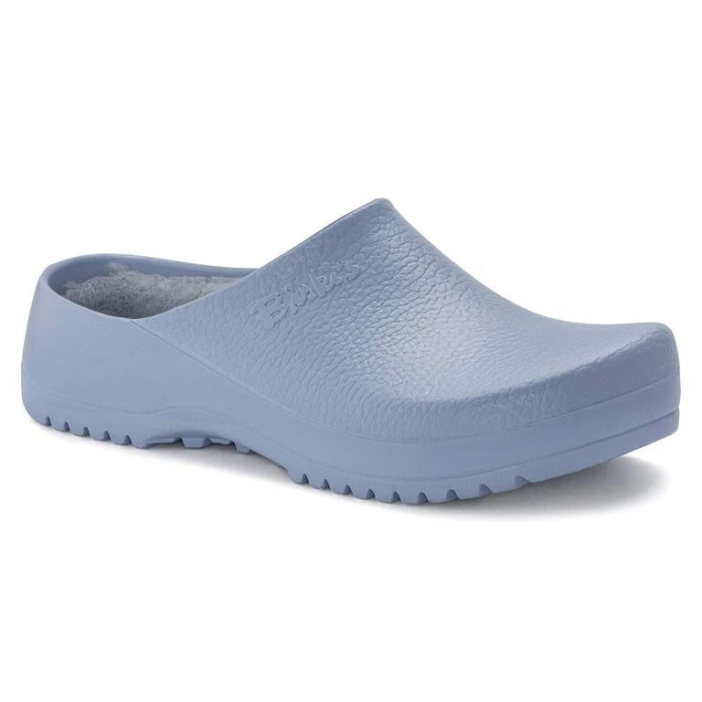 Unisex Super-Birki Shearling Polyurethane Dusty Blue
