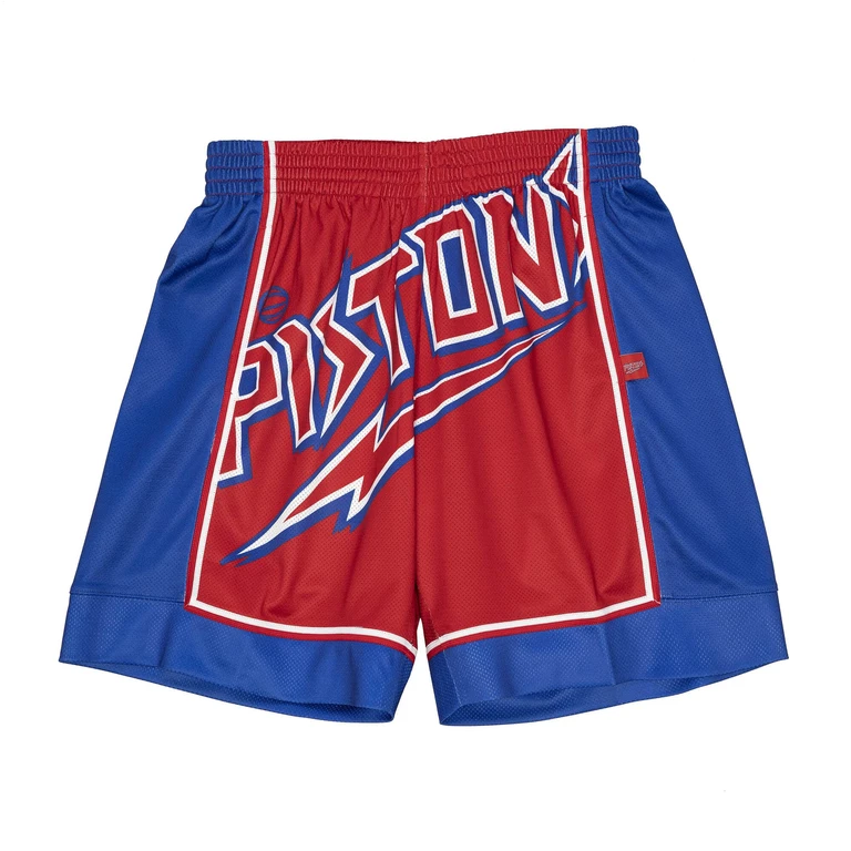 NBA Blown Out Fashion Shorts Detroit Pistons Shorts