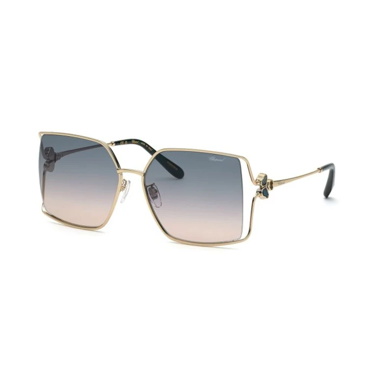 Chopard Grey Pink Gradient Square Ladies Sunglasses SCHG68V 0594 62