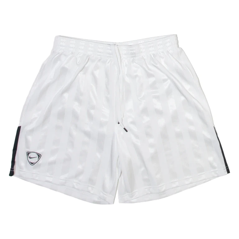 NIKE Mens Casual Shorts White Striped M W26