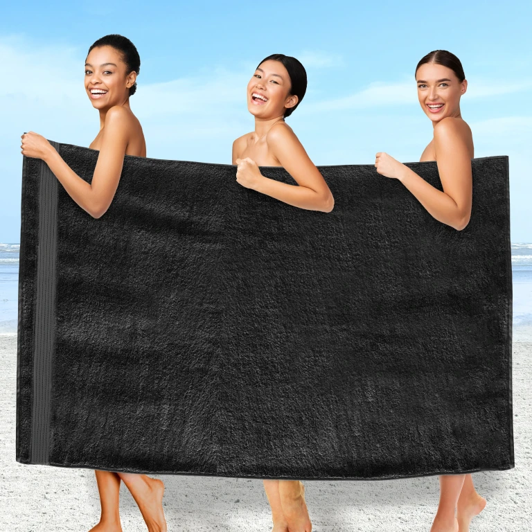 1 Piece Premium Turkish Cotton Oversized Bath Sheet Towel 40 x 80 Inch