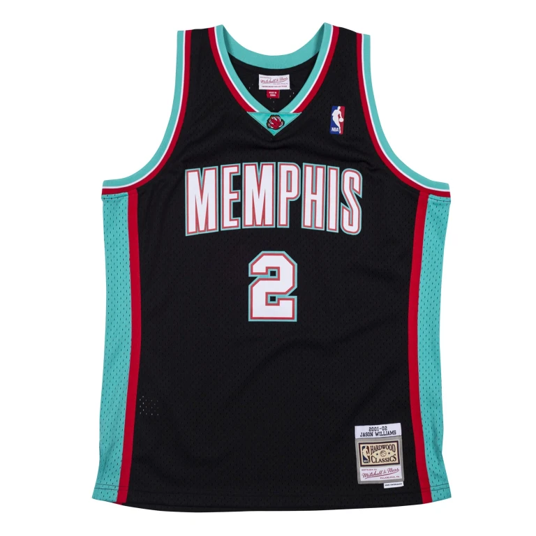 Men's NBA Swingman Jersey Grizzlies 01 Jason Williams
