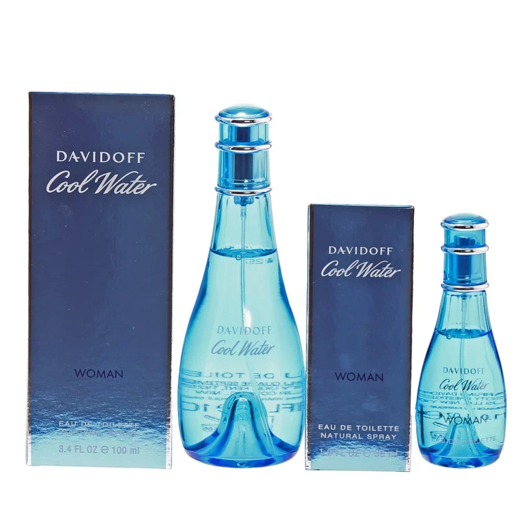 Cool Water DUO 3.3 Oz / 1 Oz EDT