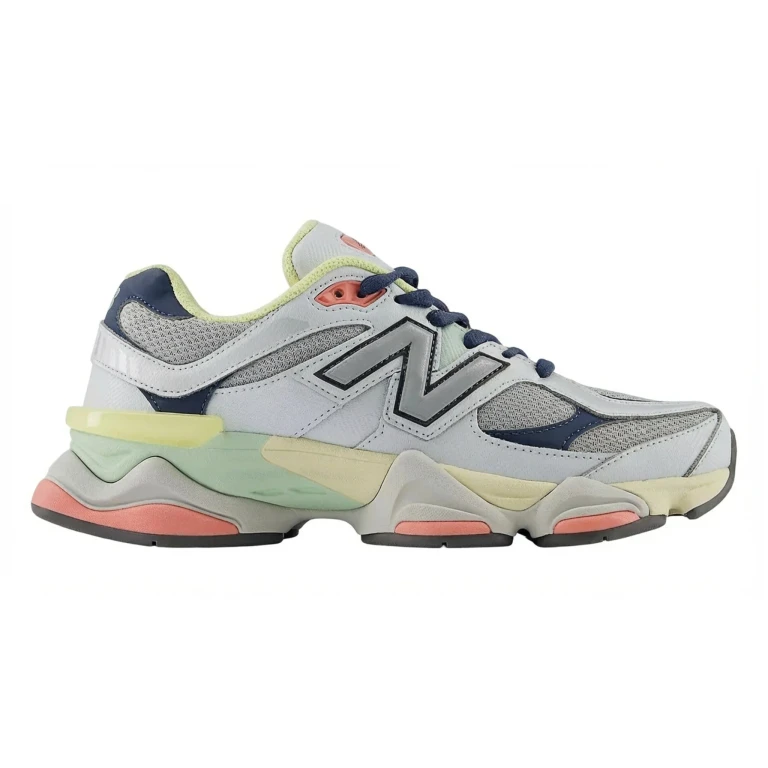 Men's 9060 'Grey Yellow Navy' Sneakers