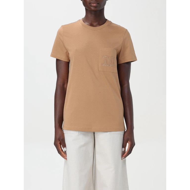 MAX MARA T-Shirt Woman color Camel (2421946011600003)