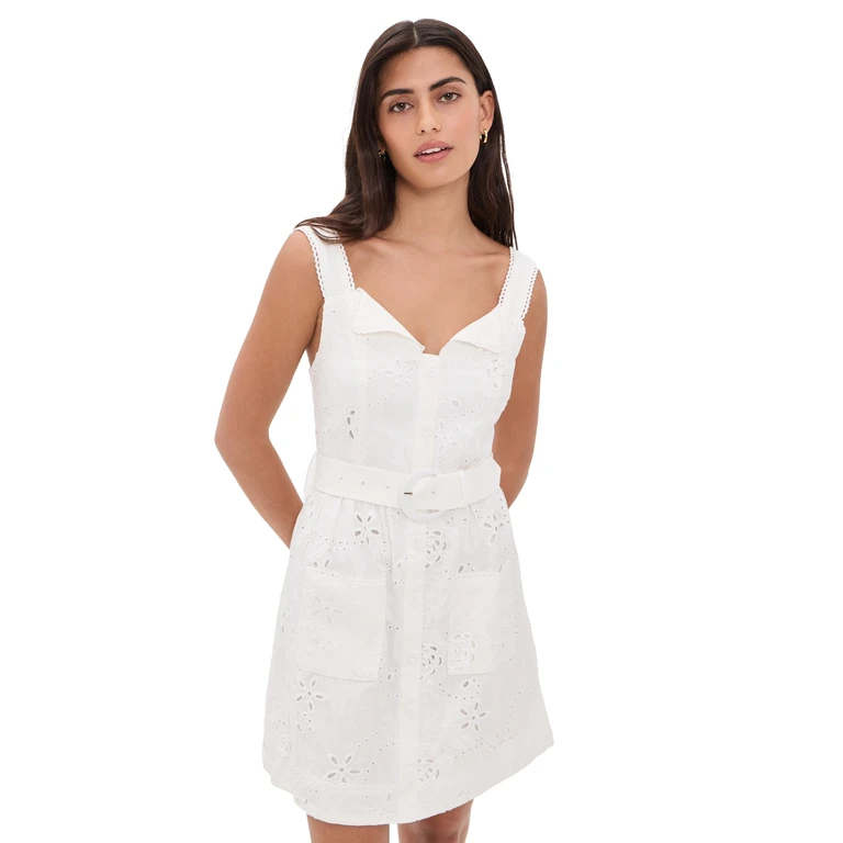 En Saison Analise Mini Dress White M