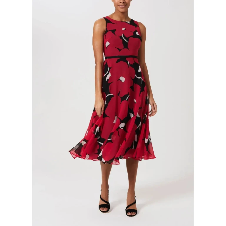Carly Dress 0120/5675/9022l00 Black-Pink