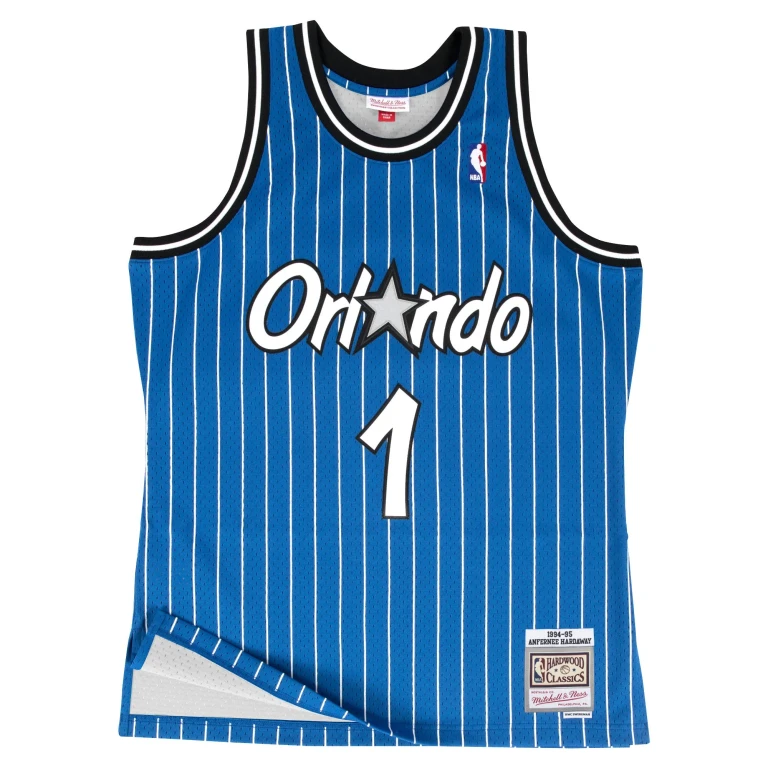 Men's NBA Swingman Road Jersey Magic 94 Anfernee Hardaway