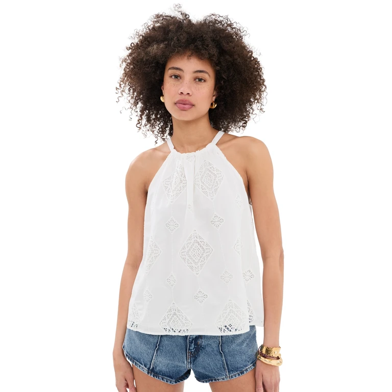 ba & sh Maxi Top Ecru 0