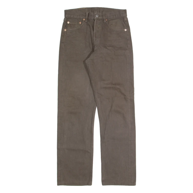 LEVI'S 501 Jeans Mens Brown Regular Straight W27 L28